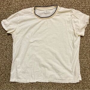 New Listing-Velvet by Graham White Short Sleeve Ringer Tee